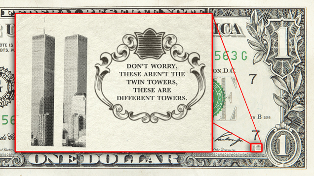 Illustration for article titled 9 Mind-Blowing Things Hidden On The $1 Bill
